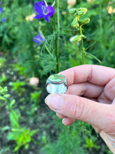 Load image into Gallery viewer, Green Emerald Valley Turquoise Fern Ring, Size 6.5