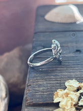 Load image into Gallery viewer, Little Kore Art Nouveau Style Ring, Handmade Sterling Silver and Made to Order