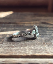 Load image into Gallery viewer, Cherub Ring in Hand Pressed Sterling Silver, Made to Order