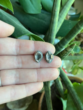 Load image into Gallery viewer, Herkimer Diamond Quartz Earrings in Handcrafted Sterling Silver Posts, 4 Available Pairs