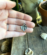Load image into Gallery viewer, Floral Art Nouveau Lady Charm, Sterling Silver Design, Charm Only