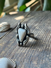 Load image into Gallery viewer, White Buffalo Sweet Dreams Ring, Ring Size 9