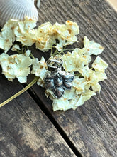 Load image into Gallery viewer, Floral Art Nouveau Lady Charm, Sterling Silver Design, Charm Only