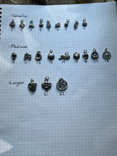 Load image into Gallery viewer, Charm Varieties and Chains, Handcrafted Sterling Silver