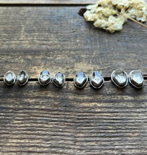 Load image into Gallery viewer, Herkimer Diamond Quartz Earrings in Handcrafted Sterling Silver Posts, 4 Available Pairs