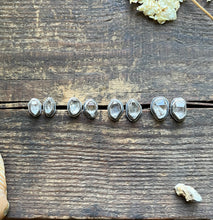 Load image into Gallery viewer, Herkimer Diamond Quartz Earrings in Handcrafted Sterling Silver Posts, 4 Available Pairs
