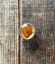 Load image into Gallery viewer, Inner Glow Banded Condor Agate Ring, Size 8 1/2