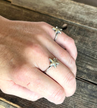Load image into Gallery viewer, Star Ring, Sterling Silver, Available in Sizes 6 3/4, 9