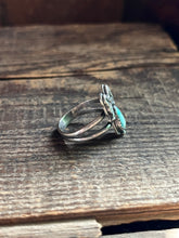 Load image into Gallery viewer, Dry Creek Turquoise and Ribbon Ring in Size 8 1/2