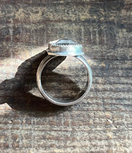 Load image into Gallery viewer, Herkimer and Stone Mt. Turquoise Ring, Size 9