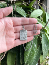 Load image into Gallery viewer, Cactus Under a Blue Moon Pendant with Kingman Turquoise, 18” Chain