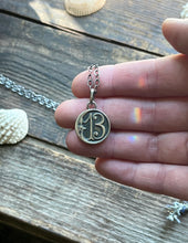 Load image into Gallery viewer, Lucky 13 Moon Charm, Handcrafted Sterling Silver, Charm Only