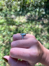 Load image into Gallery viewer, Little Kore Art Nouveau Style Ring, Handmade Sterling Silver and Made to Order