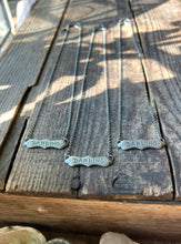 Load image into Gallery viewer, Dainty Victorian Darling Charm Necklace, Handcrafted Sterling, 15.5-16.5” Long Chain