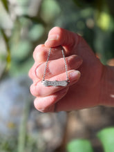 Load image into Gallery viewer, Dainty Victorian Darling Charm Necklace, Handcrafted Sterling, 15.5-16.5” Long Chain
