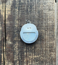 Load image into Gallery viewer, Sold-Meeting at the Moon, Elephant with Ocean Jasper Pendant