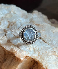 Load image into Gallery viewer, Rainbow Moonstone Rings, Handcrafted Sterling Silver, 2 Available Options
