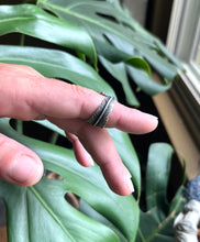 Load image into Gallery viewer, Custom Made Feather Wrap Ring in Size 6.75