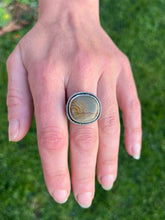 Load image into Gallery viewer, Owyhee Scenic Picture Jasper in Handcrafted Sterling Silver Ring, Size 9.5