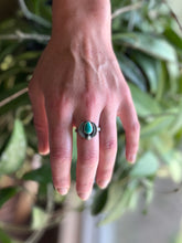 Load image into Gallery viewer, Kings Manassa Turquoise Katydid Ring, Size 9 1/2