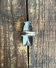 Load image into Gallery viewer, Cicada Ring, Hand Built Sterling Silver Ring, Available in Ring Size 7.5 and 10