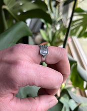 Load image into Gallery viewer, Lucky Ring in Handcrafted Sterling Silver, Custom Made To Order and Size Listing