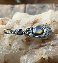 Load image into Gallery viewer, Violet Fairest One Pendant, Handcrafted Sterling Silver