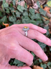Load image into Gallery viewer, Citrine Oak Leaf Ring, Size 8