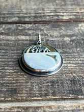 Load image into Gallery viewer, Sold-Meeting at the Moon, Elephant with Ocean Jasper Pendant
