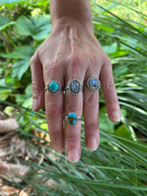 Load image into Gallery viewer, Rainbow Moonstone Rings, Handcrafted Sterling Silver, 2 Available Options