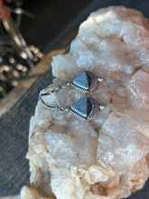 Load image into Gallery viewer, All That Glitters Pearlized Druzy Drop Earrings, Handcrafted Sterling Design