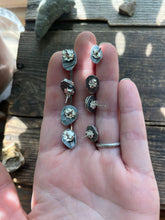 Load image into Gallery viewer, Herkimer Diamond Quartz Earrings in Handcrafted Sterling Silver Posts, 4 Available Pairs