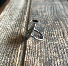 Load image into Gallery viewer, Large Concho Ring in Handcrafted Sterling Silver, Ring Size 9 or Made to Order