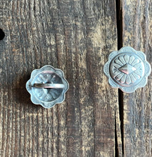 Load image into Gallery viewer, Large Concho Ring in Handcrafted Sterling Silver, Ring Size 9 or Made to Order