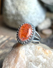 Load image into Gallery viewer, Custom Mexican Fire Opal Ring Made for K.