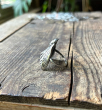 Load image into Gallery viewer, Death Head Moth Ring, Made to Order in Size