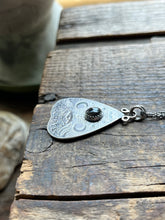 Load image into Gallery viewer, Planchette Necklaces, Sterling Silver with 21” Chain