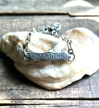 Load image into Gallery viewer, Darling Impression Bracelet in Handcrafted Solid Sterling Silver, 7 1/2 Long