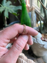 Load image into Gallery viewer, Rose Gold Fill Stacker Ring Set