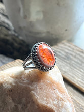 Load image into Gallery viewer, Custom Mexican Fire Opal Ring Made for K.