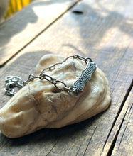 Load image into Gallery viewer, Darling Impression Bracelet in Handcrafted Solid Sterling Silver, 7 1/2 Long
