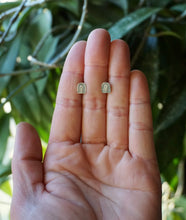Load image into Gallery viewer, Southwest Rainbow Earrings, Handcrafted and Stamped Sterling Silver Post Earrings