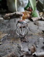 Load image into Gallery viewer, Laguna Agate Silhouettes Cuff in Handcrafted Sterling Silver with Triple Triangle Wire Design, Size Small/Medium