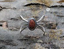 Load image into Gallery viewer, Laguna Agate Silhouettes Cuff in Handcrafted Sterling Silver with Triple Triangle Wire Design, Size Small/Medium