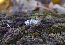 Load image into Gallery viewer, Golden Hills Turquoise Rings in Handcrafted Sterling Silver, 1 Available Ring Option Remaining