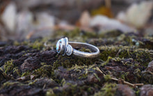 Load image into Gallery viewer, Golden Hills Turquoise Rings in Handcrafted Sterling Silver, 1 Available Ring Option Remaining