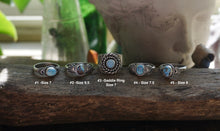 Load image into Gallery viewer, Golden Hills Turquoise Rings in Handcrafted Sterling Silver, 1 Available Ring Option Remaining