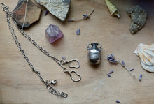 Load image into Gallery viewer, Vessel Art Pendant in Handcrafted Sterling Silver with Detachable Chain for Display Use
