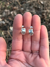 Load image into Gallery viewer, Custom Moon Phase Post Huggie Earrings