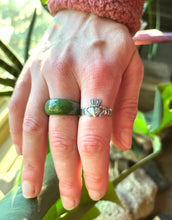 Load image into Gallery viewer, Claddagh Ring in Handcrafted Sterling Silver, Made to Order and Size